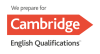 We prepare for Cambridge English Qualifications